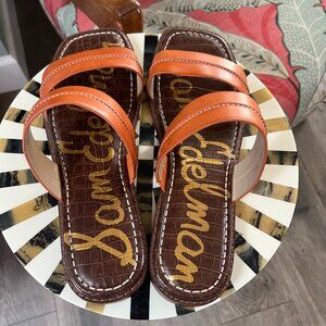 Sam Edelman Size 11 Amazing Medium Orange Sandals